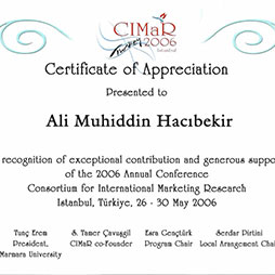 2006 Marmara Üniversitesi CIMAR